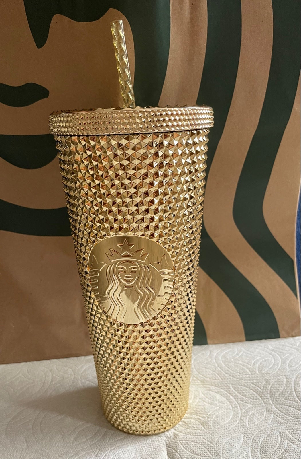 Starbucks Sangria Bling Holiday Tumbler 2022 24oz