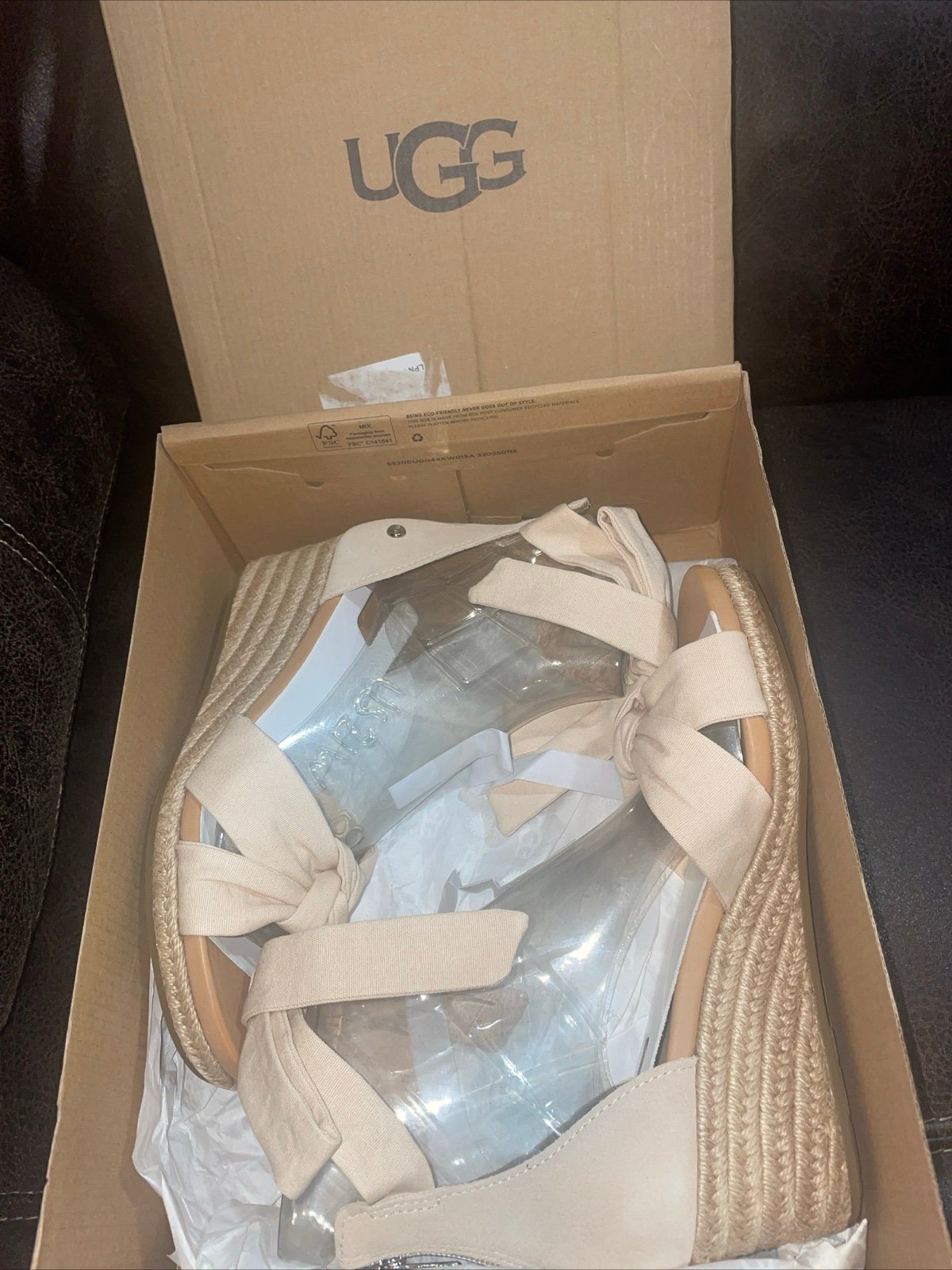 UGG sandals size 8 New in Box