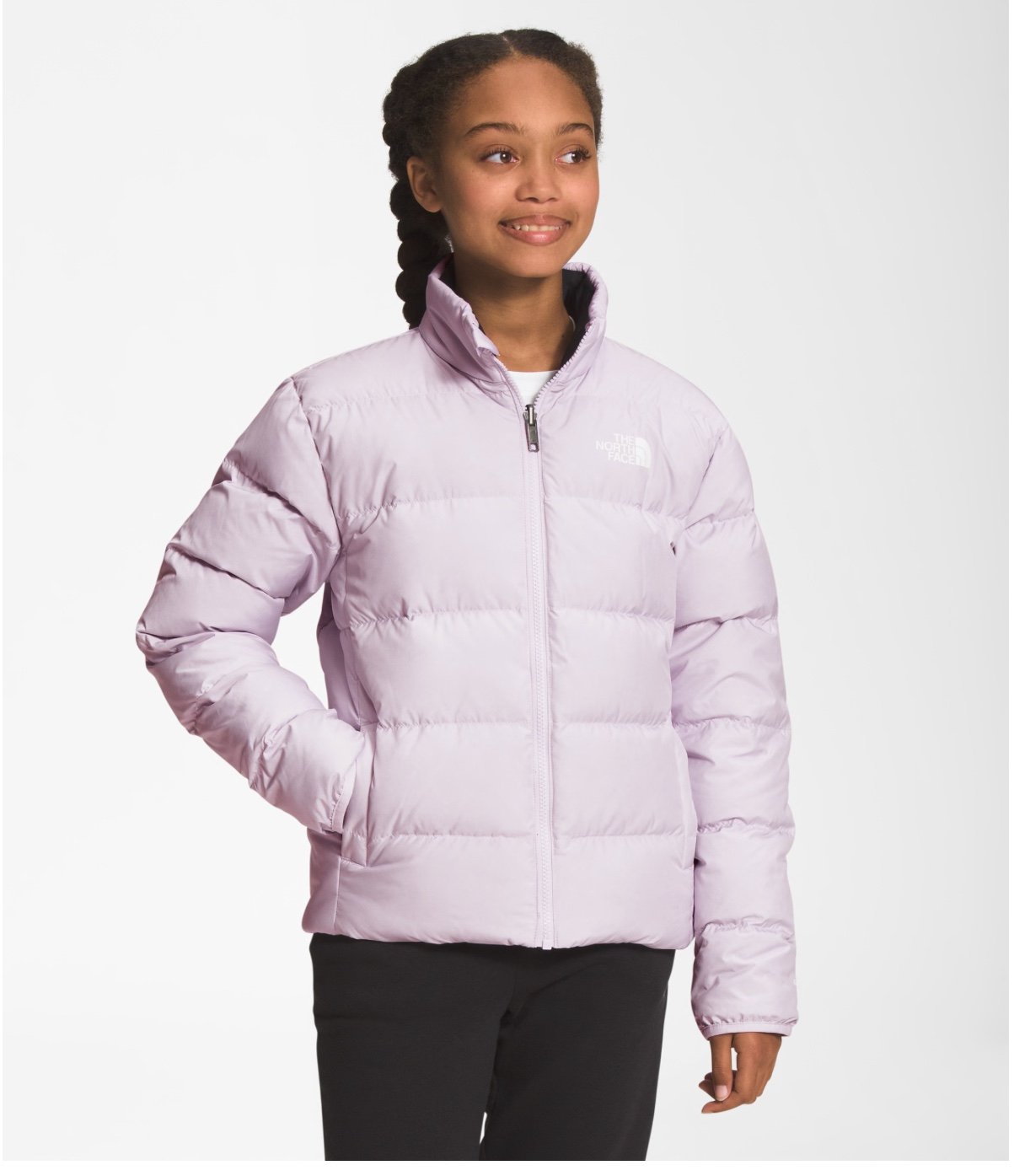 North Face reversible hooded jacket