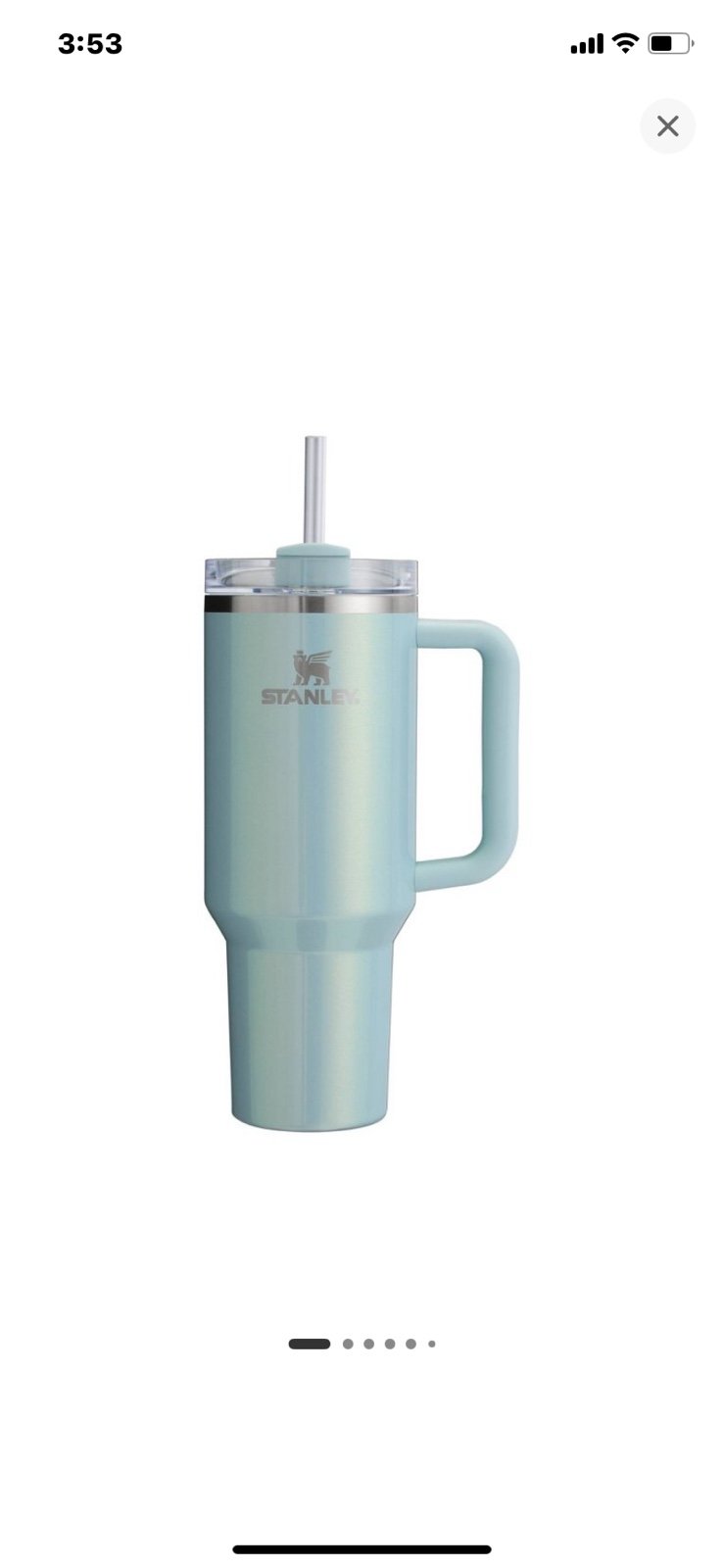 Stanley Target Exclusive 40 oz Tumbler Blueberry Milk Target Exclusive New