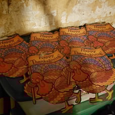 Vintage Thanksgiving Diecuts