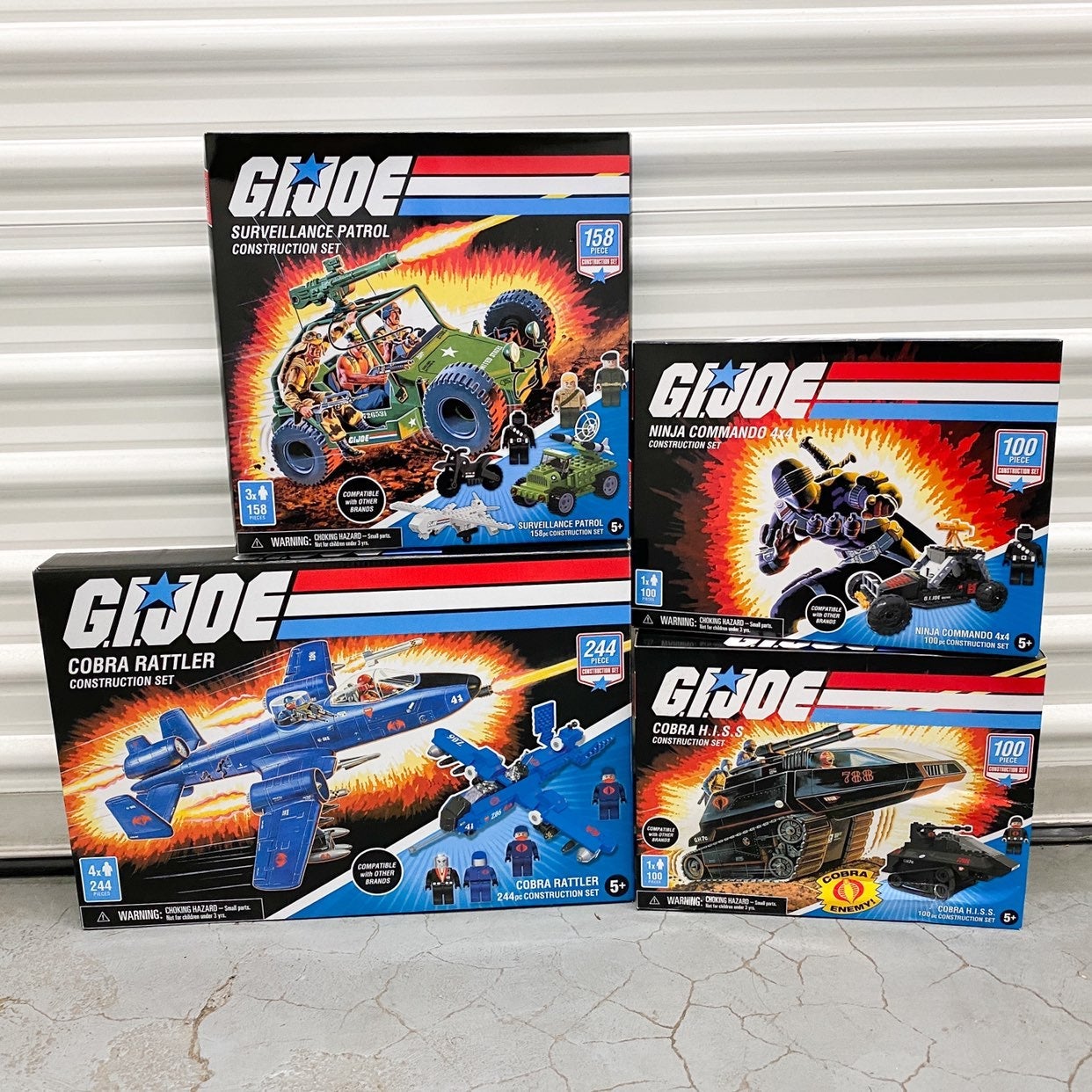 G.I. JOE Lego Set Building Blocks NEW