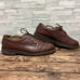 Good Condition【25.0】 REGAL Regal Plain Toe Wingtip Business Dress Shoes