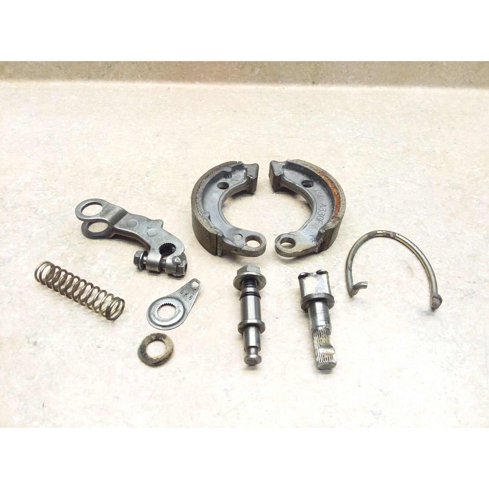 Honda 1986 NQ50 Spree Rear Brake Shoe Cam & Arm Assembly JPA AP-266