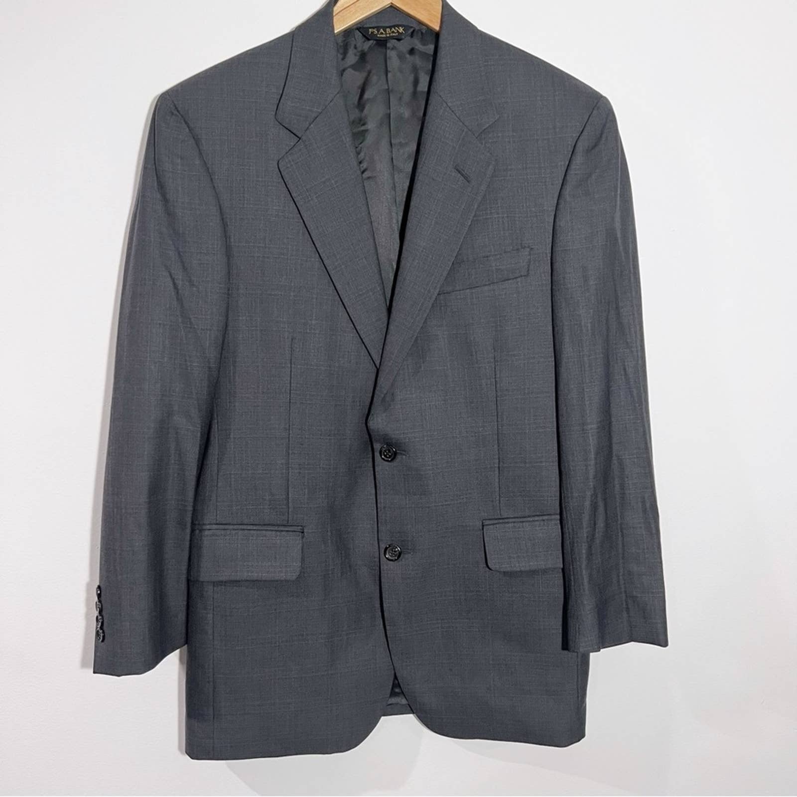 Jos. A. Bank Signature Gold Gordon Blazer Jacket Made In Italy Size 38