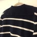 Mens Lauren Ralph Lauren Classic Embroidered Striped Polo Sweater Shawl Collar L