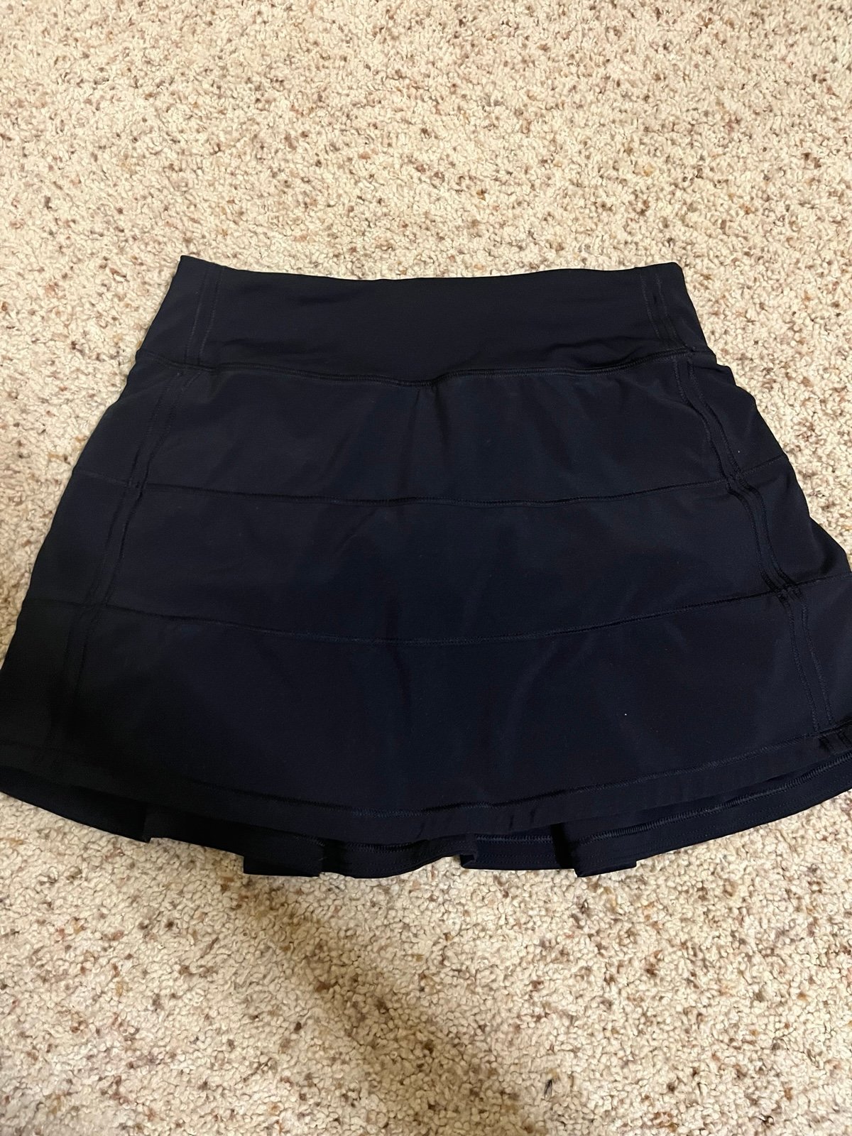 Lululemon black pace rival skirt ( long )