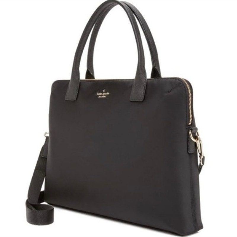 Kate Spade New York Wilson Road Classic Nylon Daveney Black Laptop Bag