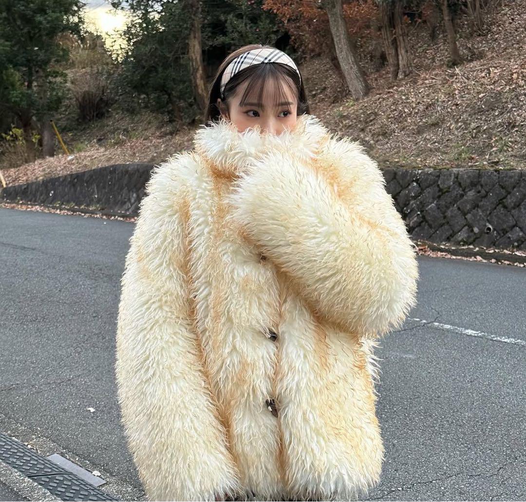 激安直営店 Bibiy RAMONA Coat Fur COAT FUR ジャケット・アウター