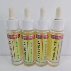 Tanologist Face + Body Self Tan Drops LIGHT Lot of 4