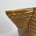 Rattan American Atelier Coffee Pot Stoneware Pitcher Carafe Teapot Vintage MCM