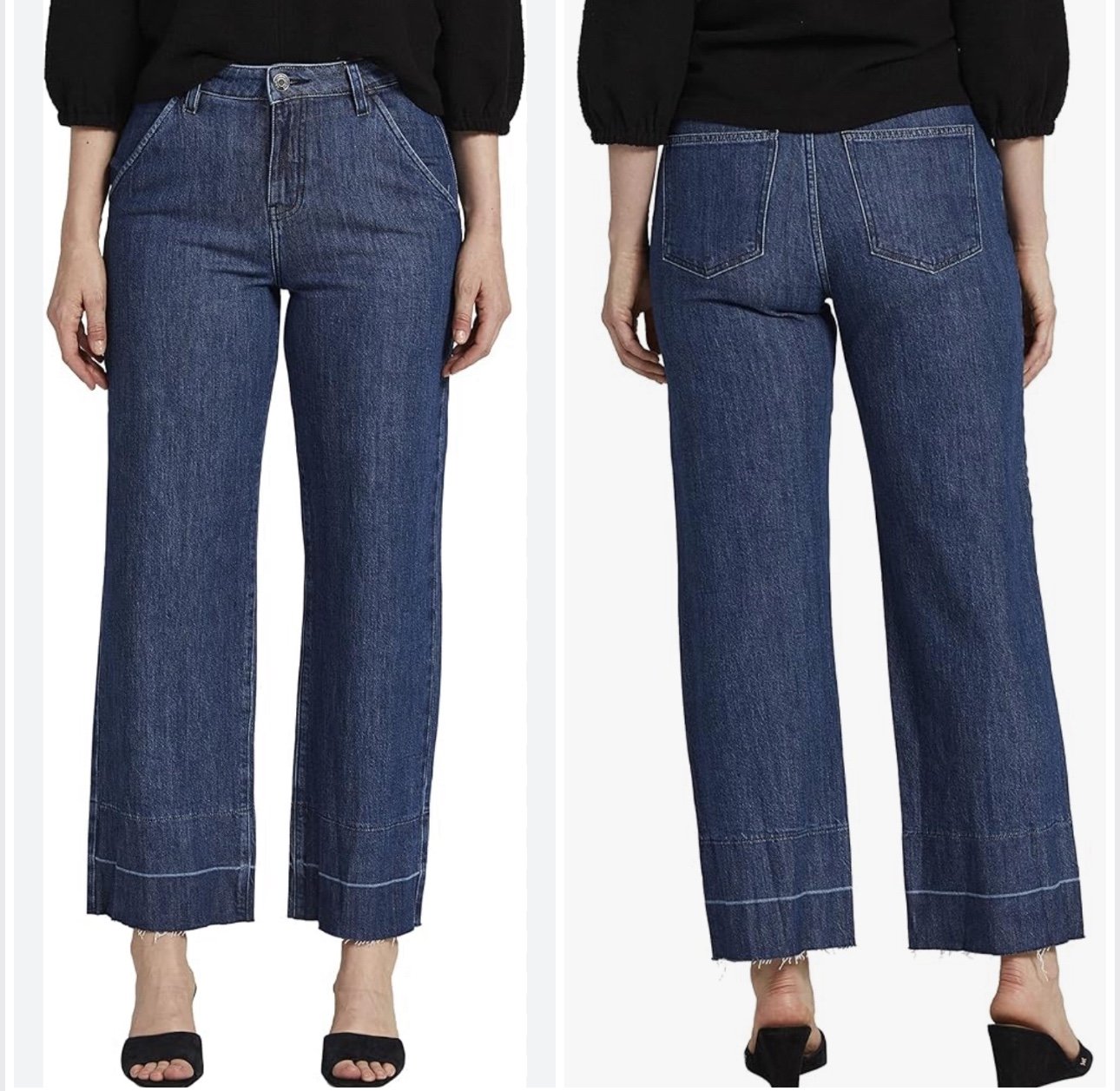 JAG NWT! Women'S Berry Blue Sophia High Rise Wide Leg Jeans Size 12