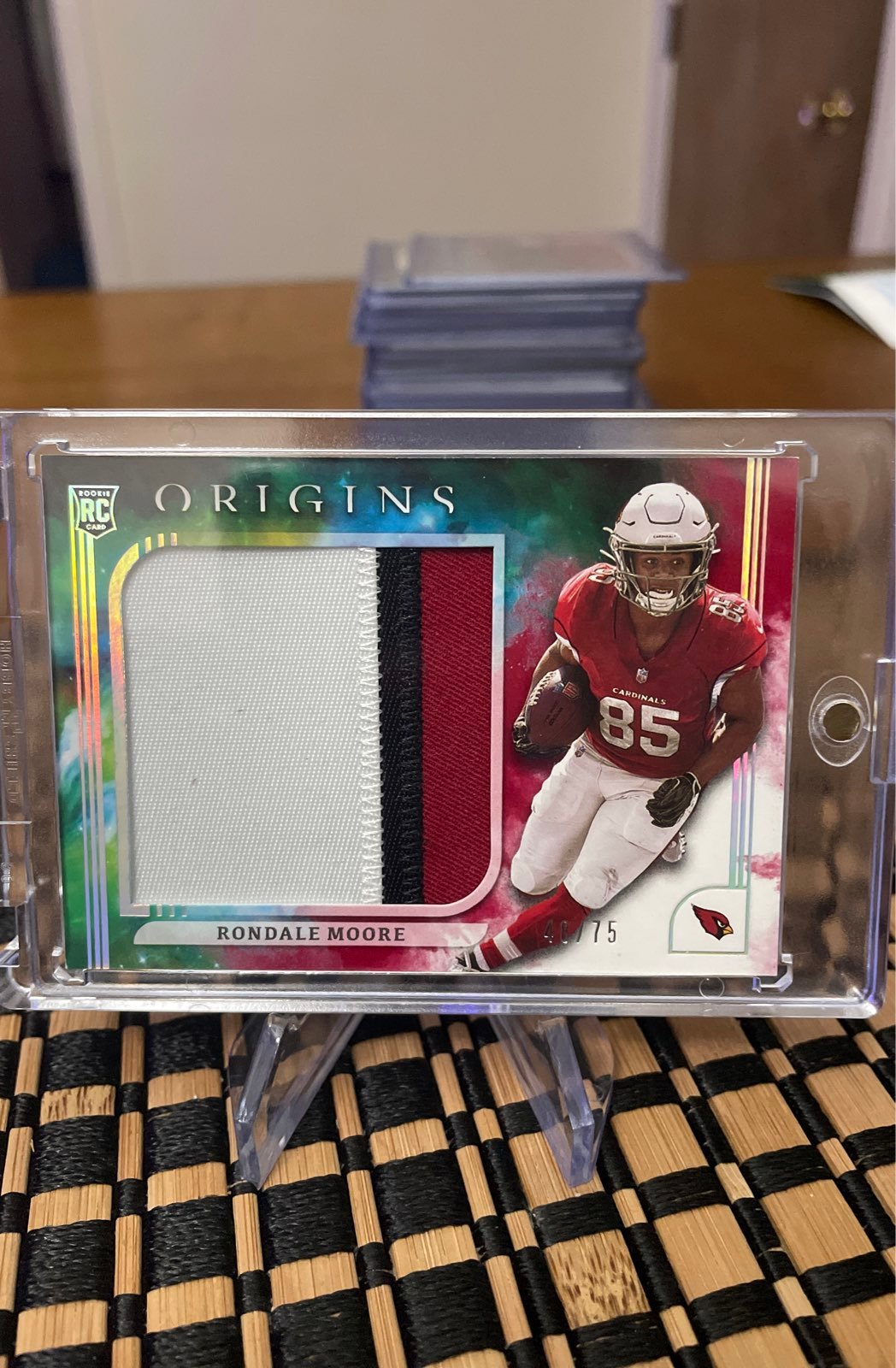 Rondale Moore football card