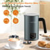 4 IN 1 Automatic Hot and Cold Foam Maker Stainless Steel Milk Steamer