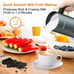 4 IN 1 Automatic Hot and Cold Foam Maker Stainless Steel Milk Steamer