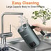 4 IN 1 Automatic Hot and Cold Foam Maker Stainless Steel Milk Steamer