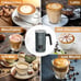 4 IN 1 Automatic Hot and Cold Foam Maker Stainless Steel Milk Steamer