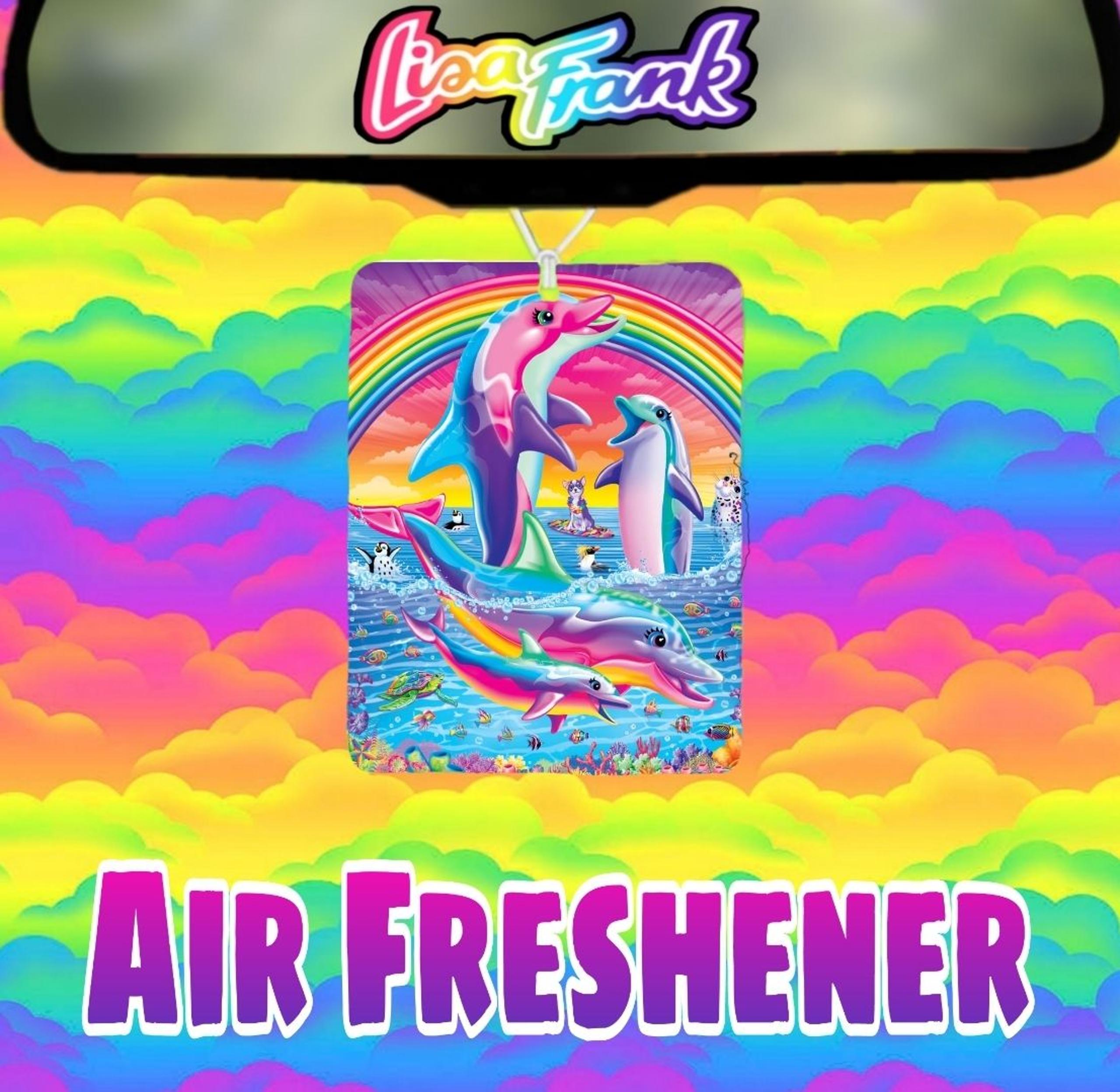 Lisa Frank Inspired Car Air Freshener