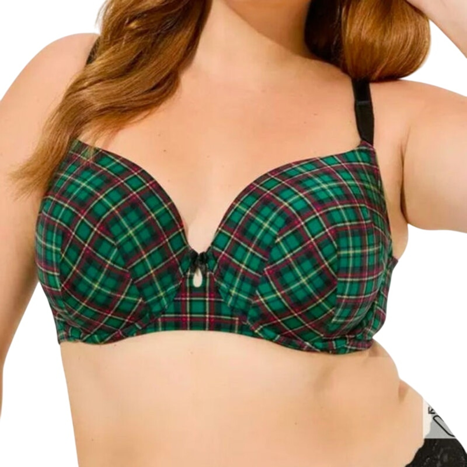 NWT Torrid Plaid Lightly Lined Perfect T-shirt Bra