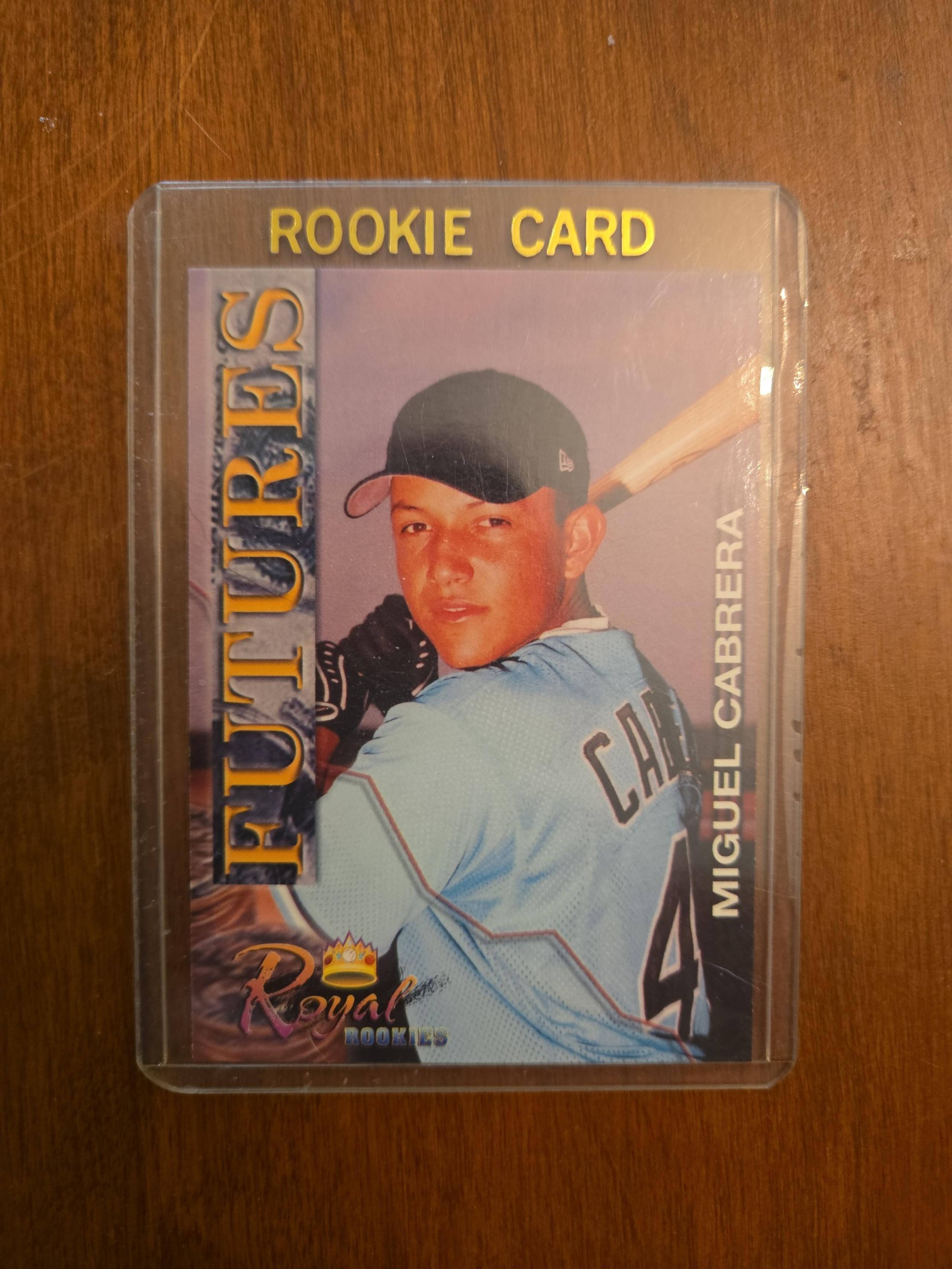 2001 Royal Rookies - Futures #16 Miguel Cabrera RC