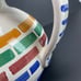 Pier 1 One Pottery Pitcher Italy Hand Painted Vintage Ewer Jug Modern Farmhouse