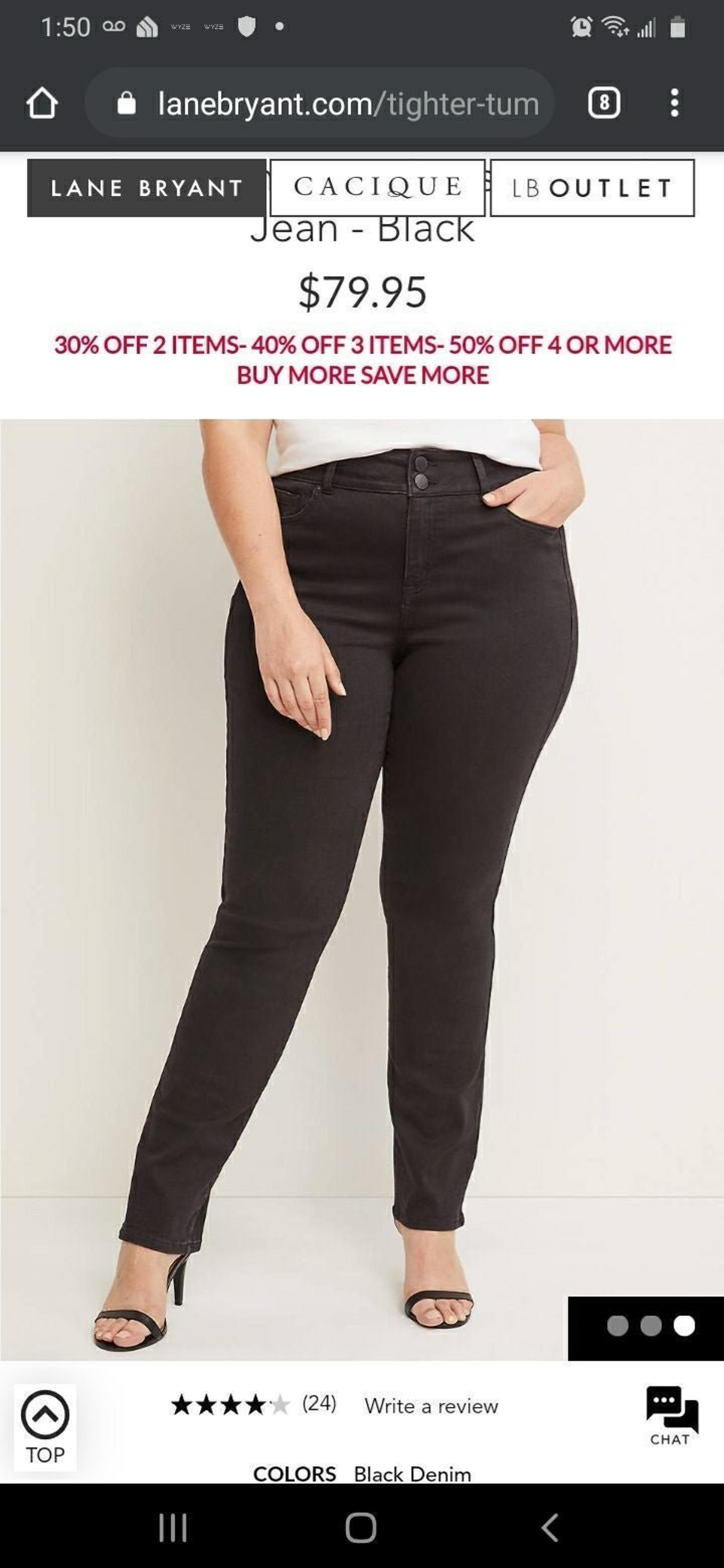 Lane Bryant jeans **SALE 2/$15**