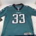 Philadelphia Eagles #33 DeJean NIKE on Field Cloth EmboriderdJersey Adult MEDIUM