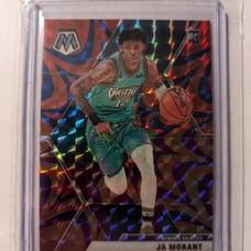 JA MORANT 2019-2020 Mosaic Basketball #219 RC REACTIVE ORANGE PRIZM