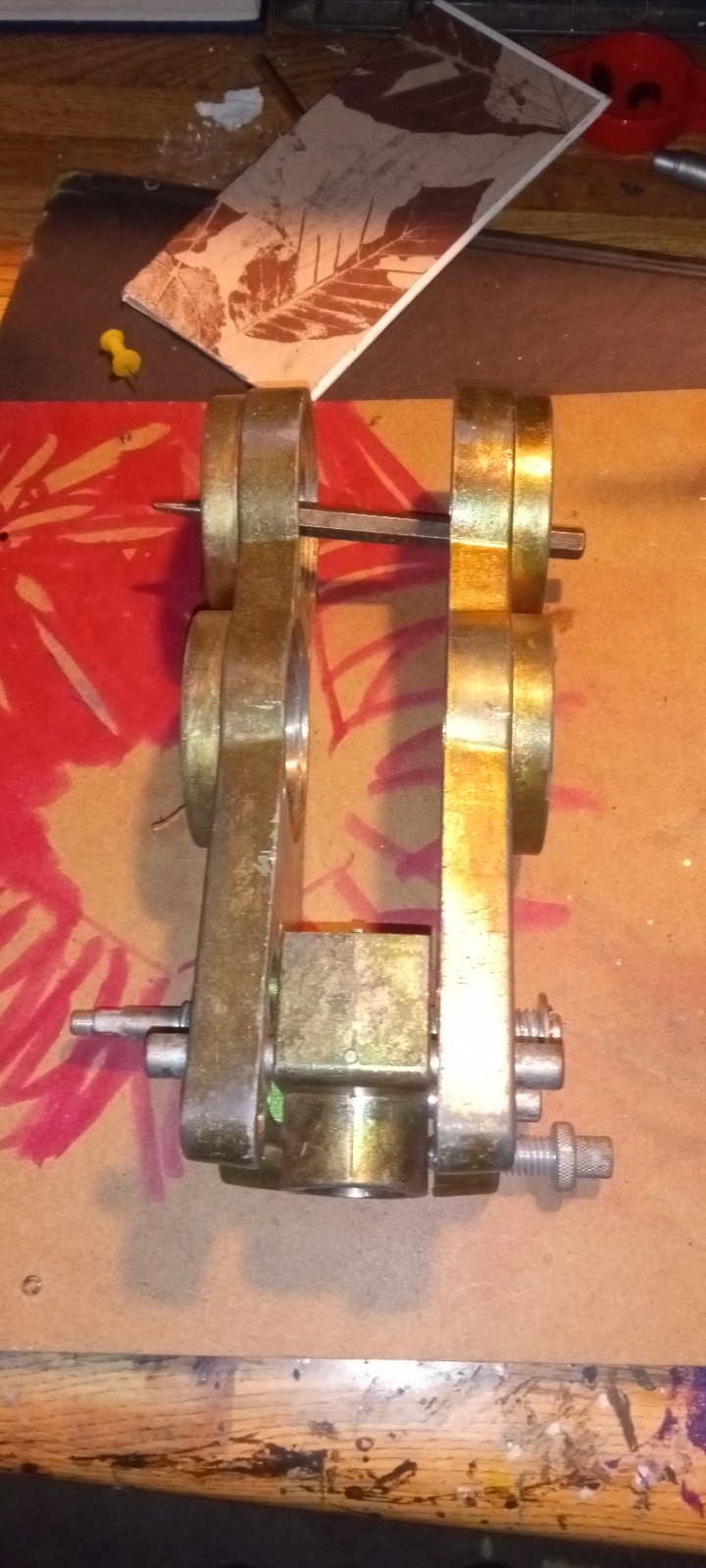 this is a tool used to install door knobs and door locks