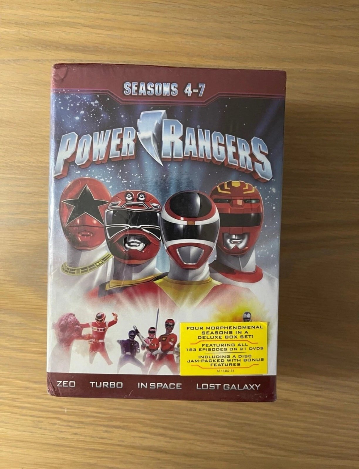 NEW Power Rangers: Season 4-7 (DVD) Zeo, Turbo, Space, Galaxy - Shout Factory