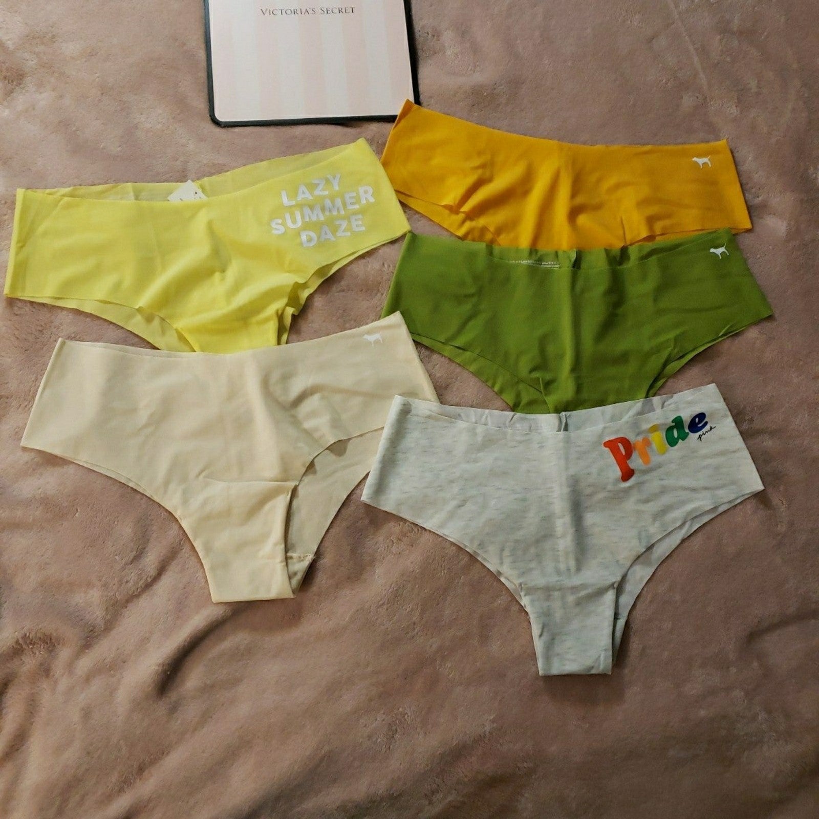 Pink Cheekster pantie No Show sz-M