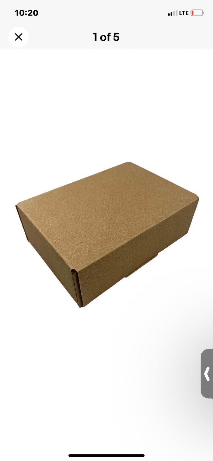 400 9x6x3 Cardboard Packing Mailing Shipping Corrugated Box Cartons