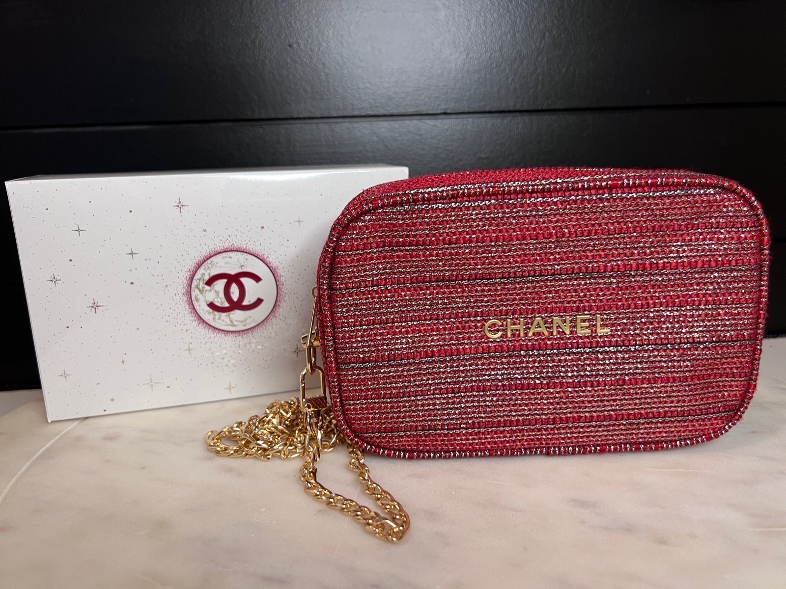 Chanel Tweed Crossbody Bags for Women Mercari