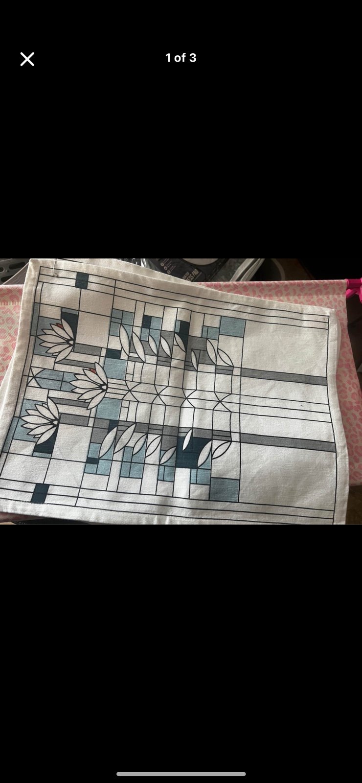 Kaf Home Printed Placemats Frank Lloyd Wright