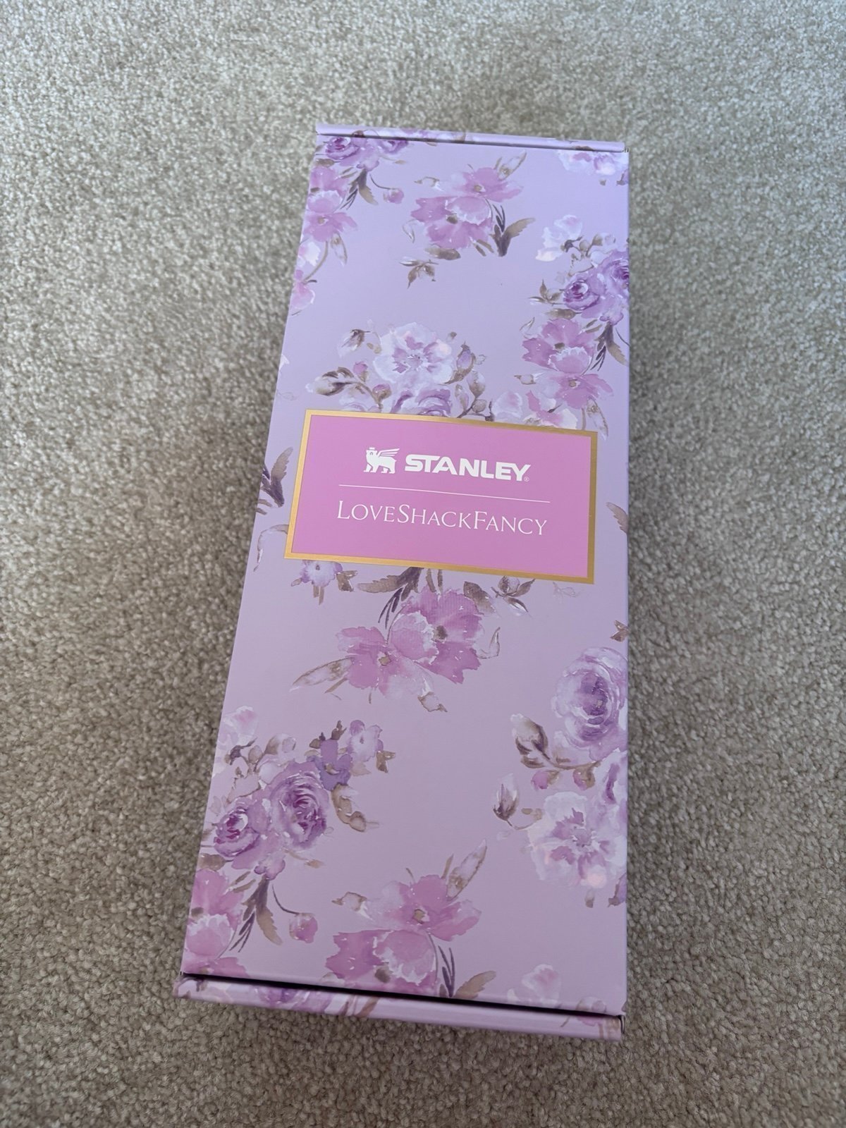 Stanley Slim Bottle LoveShackFancy Happy Thoughts 20oz