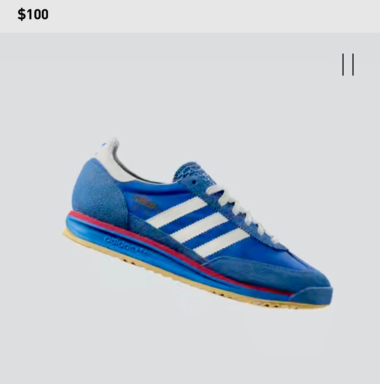 blue adidas originals