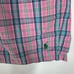 Vintage Polo Ralph Lauren Pink Plaid Swim Shorts Medium