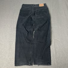 Levi's 550 Relaxed Fit Denim Straight Leg Jeans Mens 32X28 Black Vintage Classic