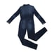 BeBe Women Denim Blue Jeans One Piece Surplice Stretch Jumpsuit NOWT Size 2