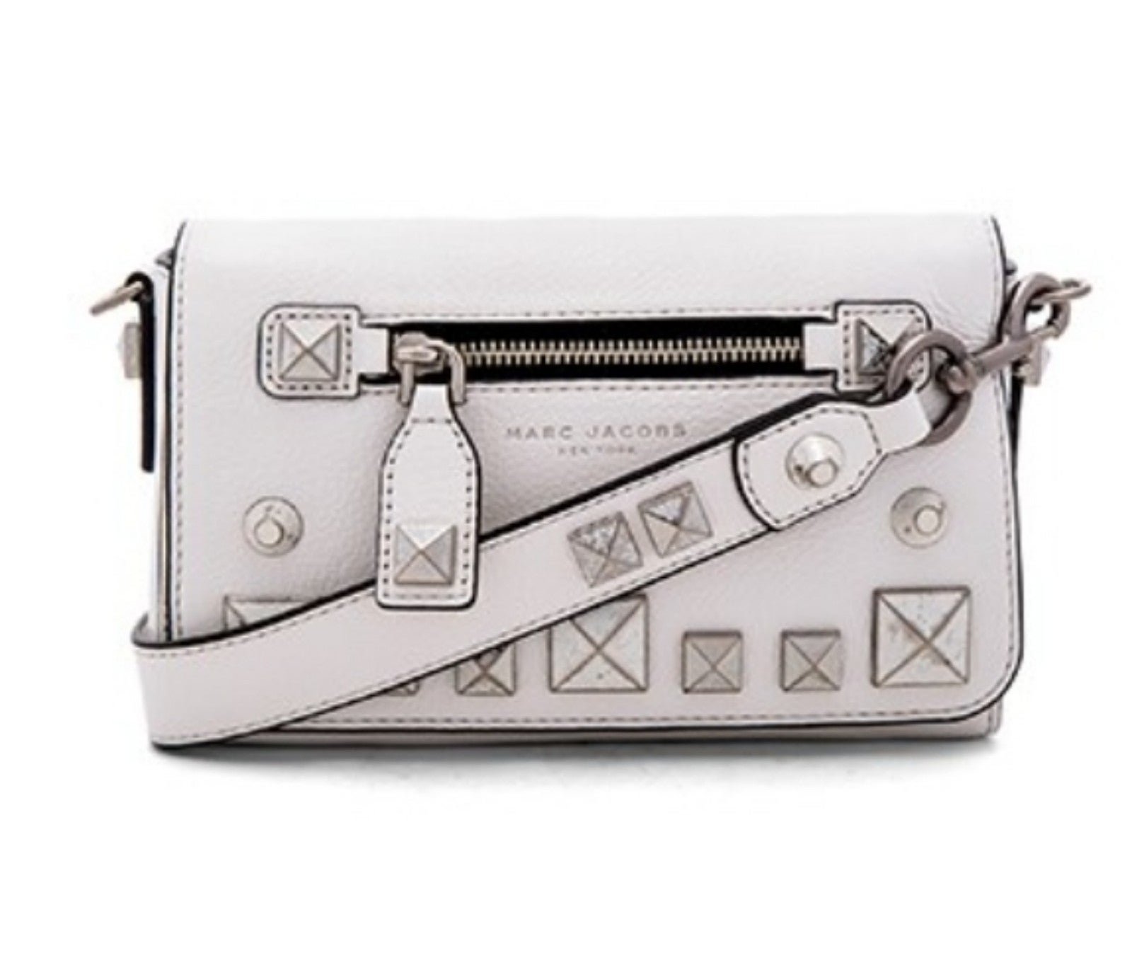 Marc Jacobs studded leather crossbody bag