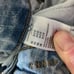 American Eagle flex acid wash distressed 34x32 skinny normcore jeans