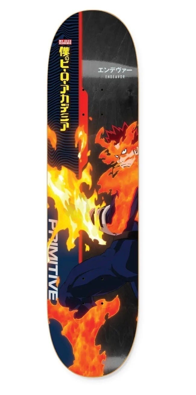 My Hero Academia Endeavor Skate Deck