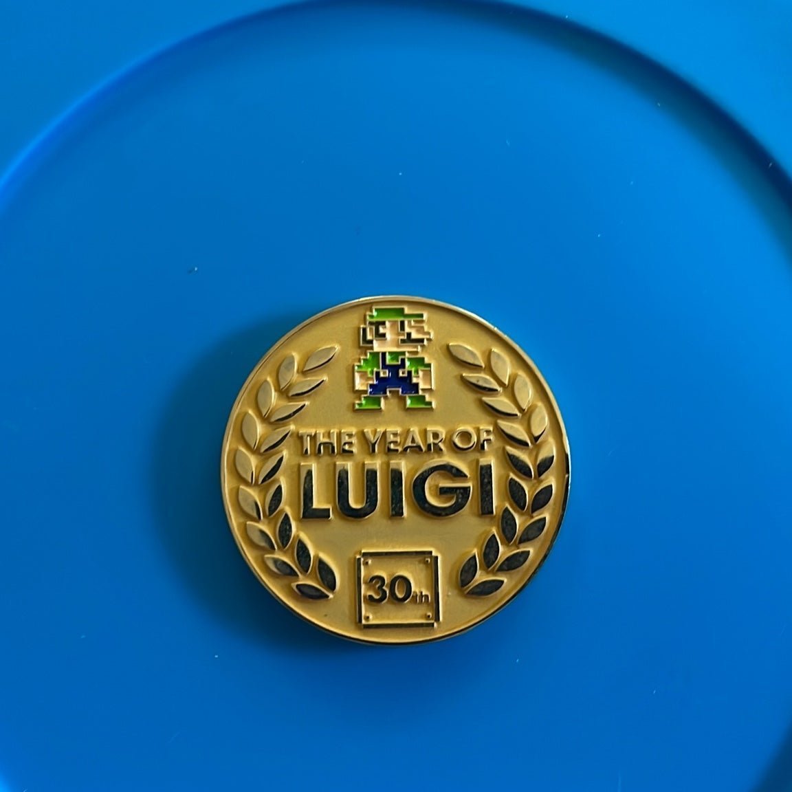 A Rare Collectible Coin - Luigi Coin - 30 Anniversary Coin