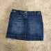 Vintage Tommy Hilfiger denim darkwash mini skirt
