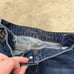 Vintage Tommy Hilfiger denim darkwash mini skirt