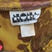 Vintage NONA Fashion USA Shimmer Gold Floral 2 Piece Jkt Ruffles Midi SZ M