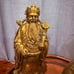 Set of 3 Brass Chinese Sanxing Statues Three Star Gods