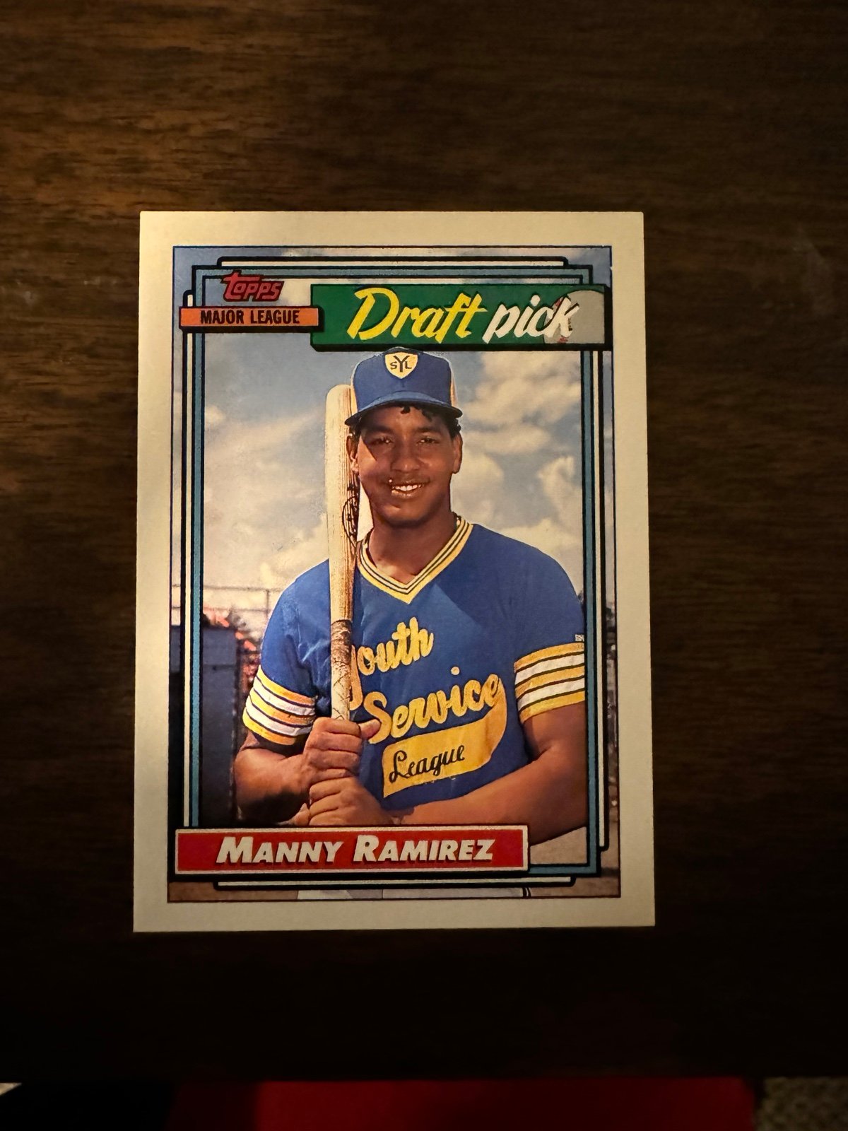 Manny Ramirez 1992 Topps ROOKIE CARD