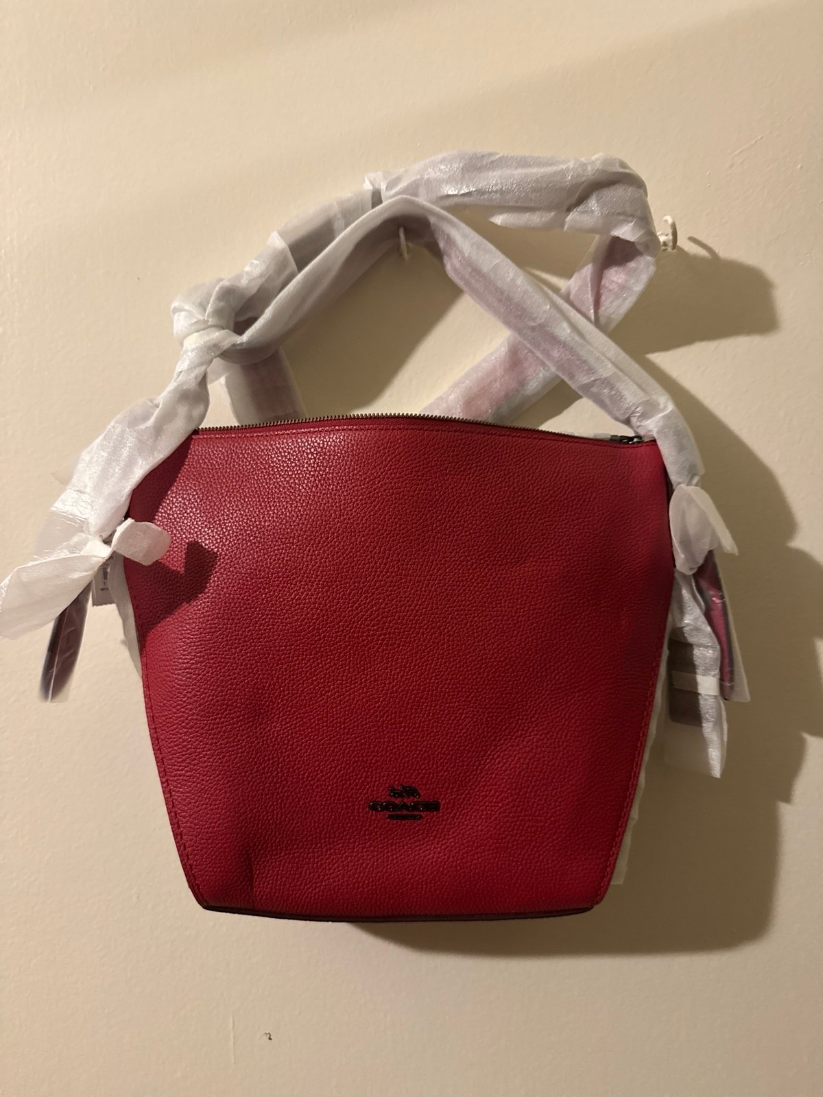 COACH Canvas Signature Blocking Leather Dufflette
