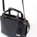 Kate Spade Madison Logan Street Handbag Large Eloisa Navy Leather Crossbody Bag